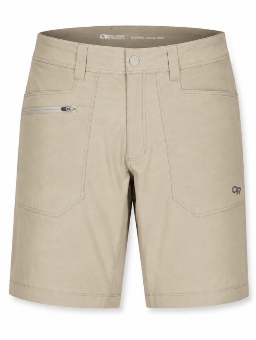 OUTDOOR RESEARCH | Khaki Equinox Hiking Shorts UPF 50 Water Resistant | 34